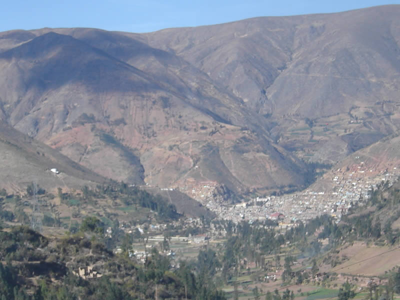 Foto panoramica de Tarma Peru